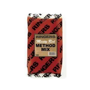 Ringers Meaty Red Method Mix 1kg ponty etetőanyag - Adalék
