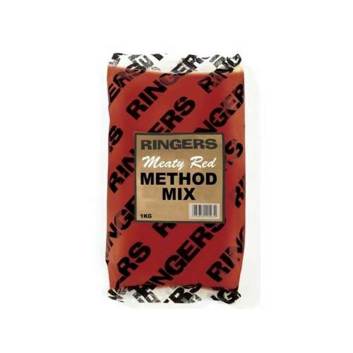 Ringers Meaty Red Method Mix 1kg ponty etetőanyag