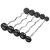 Zoco Body Fit EZ fixed weight barbell set, 10kg to 30kg