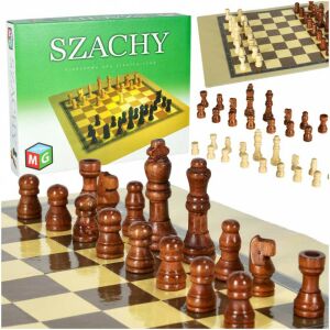 Nagy Sakk Dámajáték 10+ MULTIGRA chess set with board and pieces - Domino, Chess Set