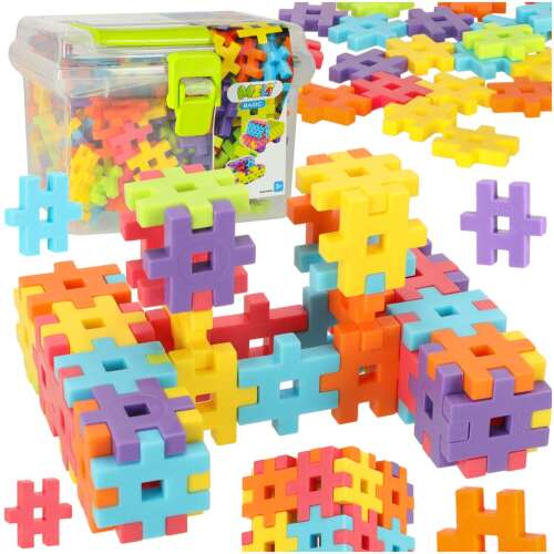 MELI Travel Box 250 Piece Creative Building Blocks Set with Storage Container