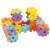 Structure made of MELI building blocks, creative construction toy