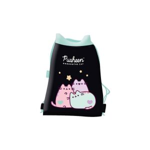 Pusheen Pasztell húzózsinóros táska macska mintával - Unipap