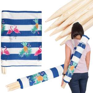 Beach screen 6 meters tropical striped 96713172