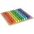 Ikonka Multiplication Board Game with colorful wooden number pegs