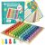Ikonka 3in1 Multiplication Board Game with cards, wooden pegs, and dice