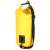 Sárga vízálló táska, 10L, száraz táska, tekerhető záródás, oldalnézet