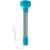 Bestway floating pool thermometer, blue, with Fahrenheit and Celsius scales, with string