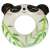 Bestway Splashpals Panda Swim Tube, inflatable ring for kids, panda design with bamboo leaves