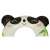 Bestway SplashPals Panda Плаващ пръстен, надуваем пръстен за деца, с дизайн на лице на панда и бамбукови листа, близък план на лицето на пандата