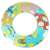 Bestway Sweet Creature Swim Tube, inflatable ring for kids, colorful design with flowers, bee, snail and mushroom, 56cm diameter