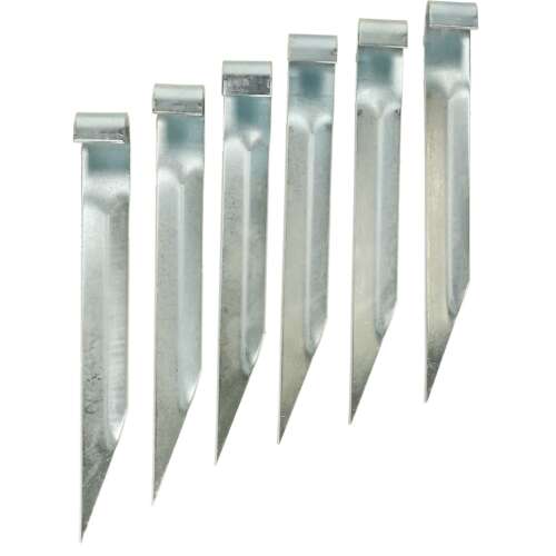 Anchors for fixing trampoline hooks