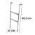 Ikonka trampoline Ladder - Metal 97052367