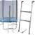 Ikonka trampoline ladder, metal frame, for safe entry and exit
