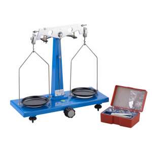 Balanță cu două talere cu greutăți, ideală pentru experimente științifice și învățare în clasă - Jocuri stiintifice si exploratori