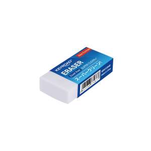 Keyroad radír, pormentes, szuper tiszta, fehér, új formula - Radír