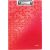LEITZ Clip Board, with lid, A4, LEITZ "Wow", red 96719130