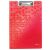 LEITZ Clip Board, with lid, A4, LEITZ "Wow", red 96719130