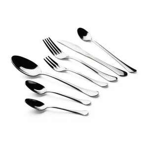 6 darabos rozsdamentes acél evőeszköz szett, Boston, villák, kések és kanalak - Kés