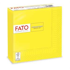 Fato Szalvéta 33x33cm citromsárga 2 rétegű 50 lap/csomag 96720350