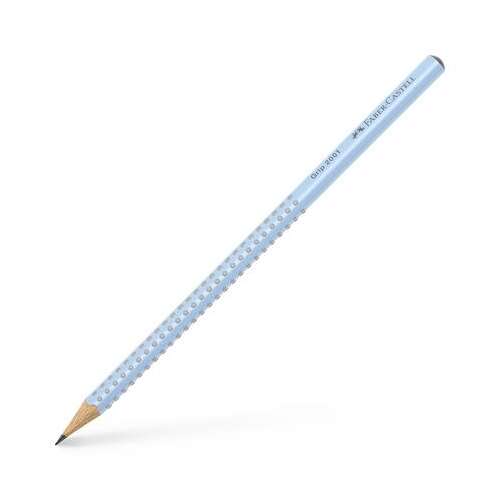 FABER-CASTELL Grip 2001 B Graphite Pencil, Light Blue