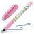 Schneider Rollertoll, patronos, 0,5 mm, SCHNEIDER "Zippi", Funny Safari, pink rollerball pen with animal print design, writing
