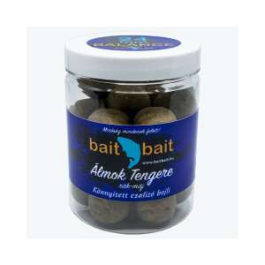 Bait Bait Álmok Tengere 16 mm-es balanszírozott pontycsali, rák-máj ízű, 150 g-os üvegben - Csalizó bojli
