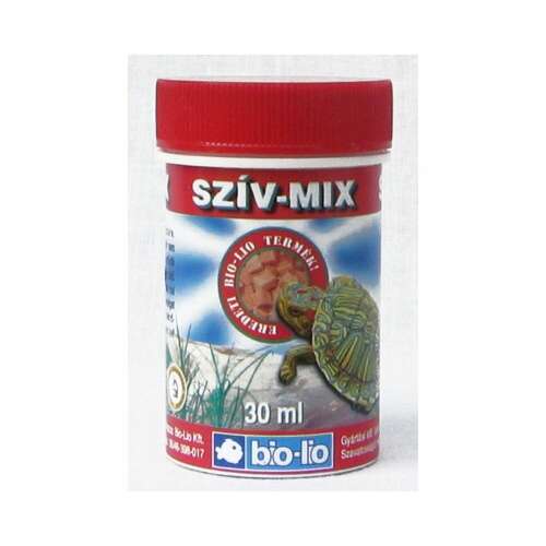 Bio-Lio Szív-Mix 30ml liofilizált marhaszív teknősök részére