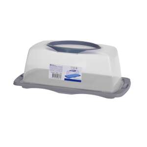 Tavă de servire și transport pentru tort Excellent Houseware, polipropilenă, 40x20x15 cm, gri - Servirea
