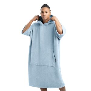 Unisex otthoni poncsó, L-XL, kék, organikus pamut, 54881.23.20 136284320 - Homelevel