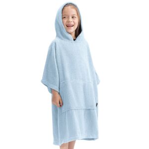 Homelevel modré detské pončo s kapucňou - Osušky, uteráky, zavinovacie plienky