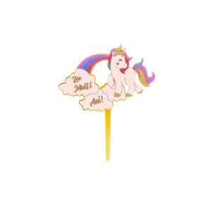 Topper tort unicorn Celebright Decoratiune La Multi Ani - Decoratiuni pentru tort