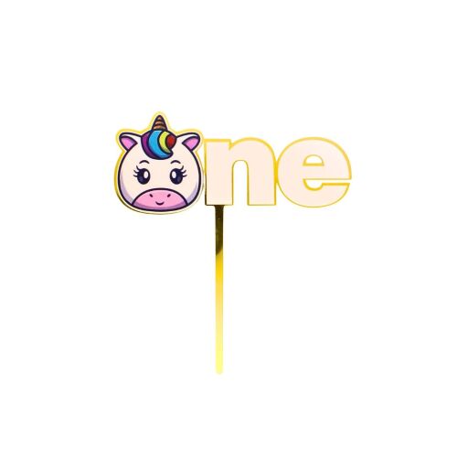 Топер за торта Celebright Unicorn One