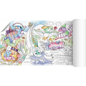 Kifestő poszter - dinoszauruszok