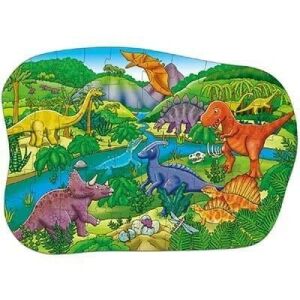 Kész Orchard Toys Big Dinosaurs 50 darabos padló puzzle - Puzzle & Kirakó