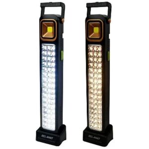 Przenośna lampa solarna LED HEL 6866T z 48 diodami LED, dwa tryby świecenia - Latarnia słoneczna