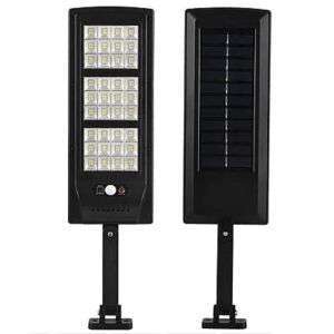 JF-144 napelemes utcai lámpa mozgásérzékelővel, elölről és hátulról - Nonbrand Napelemes lámpa