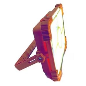 XJ-D9L 200W LED napelemes reflektor, ferde nézet - Napelemes lámpa