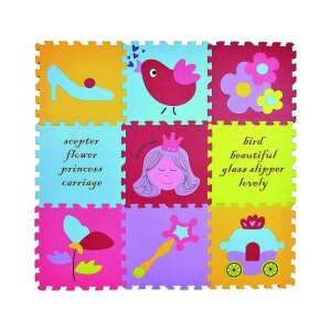 Babygreat, Puzzlematte „Verzauberte Prinzessin“, 92 x 92 cm, 13 mm, GB-MPS129