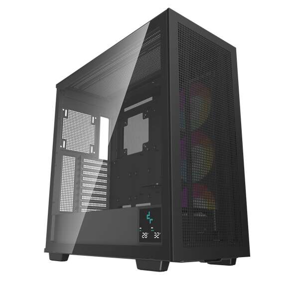 Deepcool számítógépház, morpheus (fekete, moduláris, 1x420mm vent...