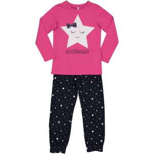 IDEXE csillagmintás pink-sötétkék pizsama - 104 36032600 
