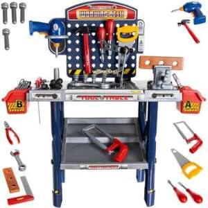 Barkácsasztal játék készlet gyerekeknek sok kiegészítővel