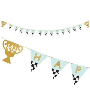 Happy Birthday Cups Banner 2.5m
