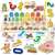 Ricokids Educational Board with Numbers, Animals, and Vehicles