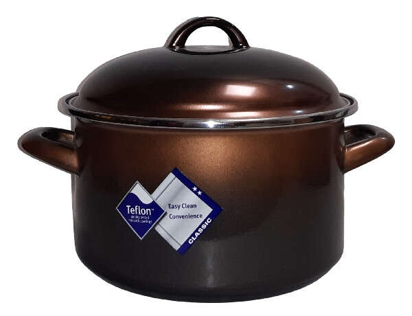 Bonyhádi (EMA-LION) 24 cm fazék bronz színű teflon bevonat