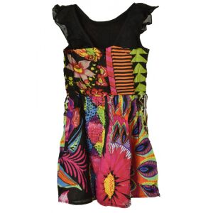 Desigual Nuakchot black girls dress – 5-6 years 126978045 - Girls' Dress