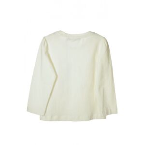 Calvin Klein White Long-Sleeved Girls Top – 92 127368206 - Calvin Klein