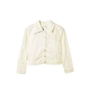 Desigual Saguaro fehér lány farmer kabát – 9-10 év 36062420 Gyerek hosszú ujjú pólók - Fehér