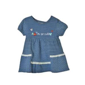 Boboli kék bébi lány ruha bugyival – 80 36062669 