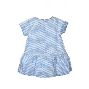 Boboli Blue, Polka Dot Baby Girl Dress – 86 127394497 - Boboli